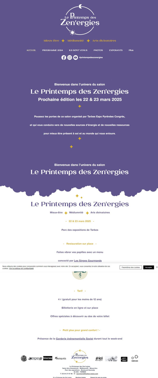 Nouvelle édition du printemps des Zen 'énergies de TARBES