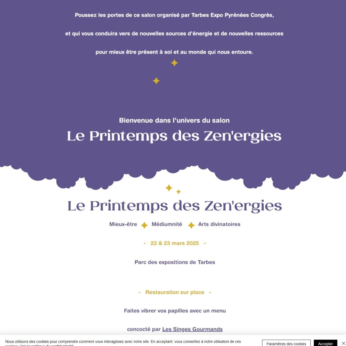 Nouvelle édition du printemps des Zen 'énergies de TARBES