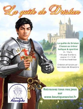 Kit Chasse au Trésor Chevalier La Quête de Dristan face