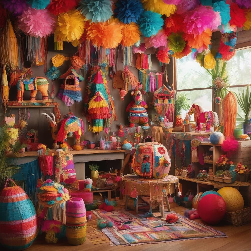 Ateliers avec pinata Création de piñata sur mesure