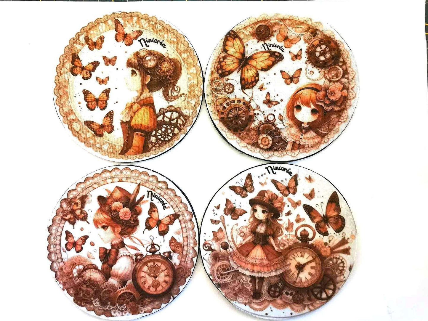 Dessous de verre lot de 4 sublimé