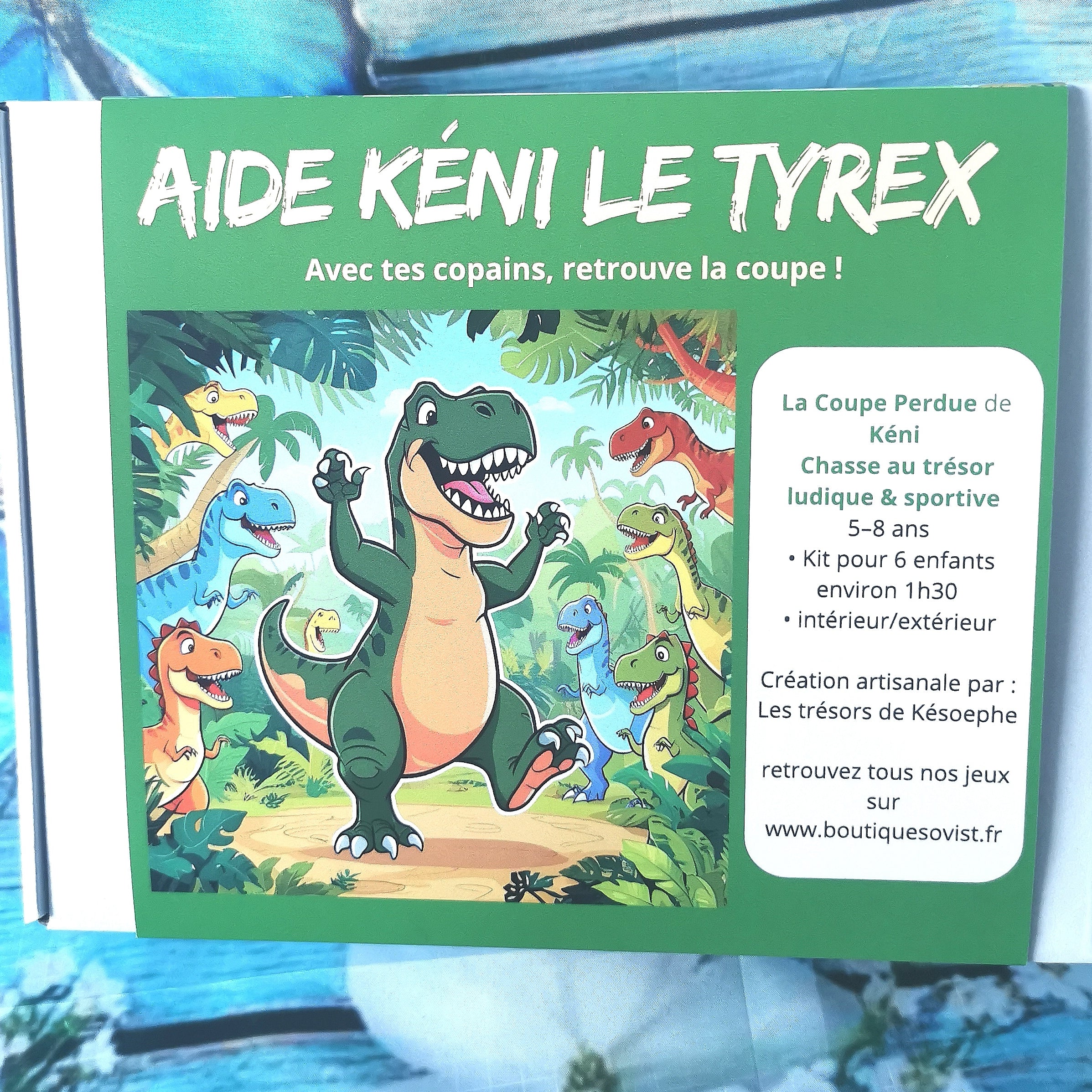 Chasse au Trésor La Coupe Perdue de Kéni le Tyrannosaure