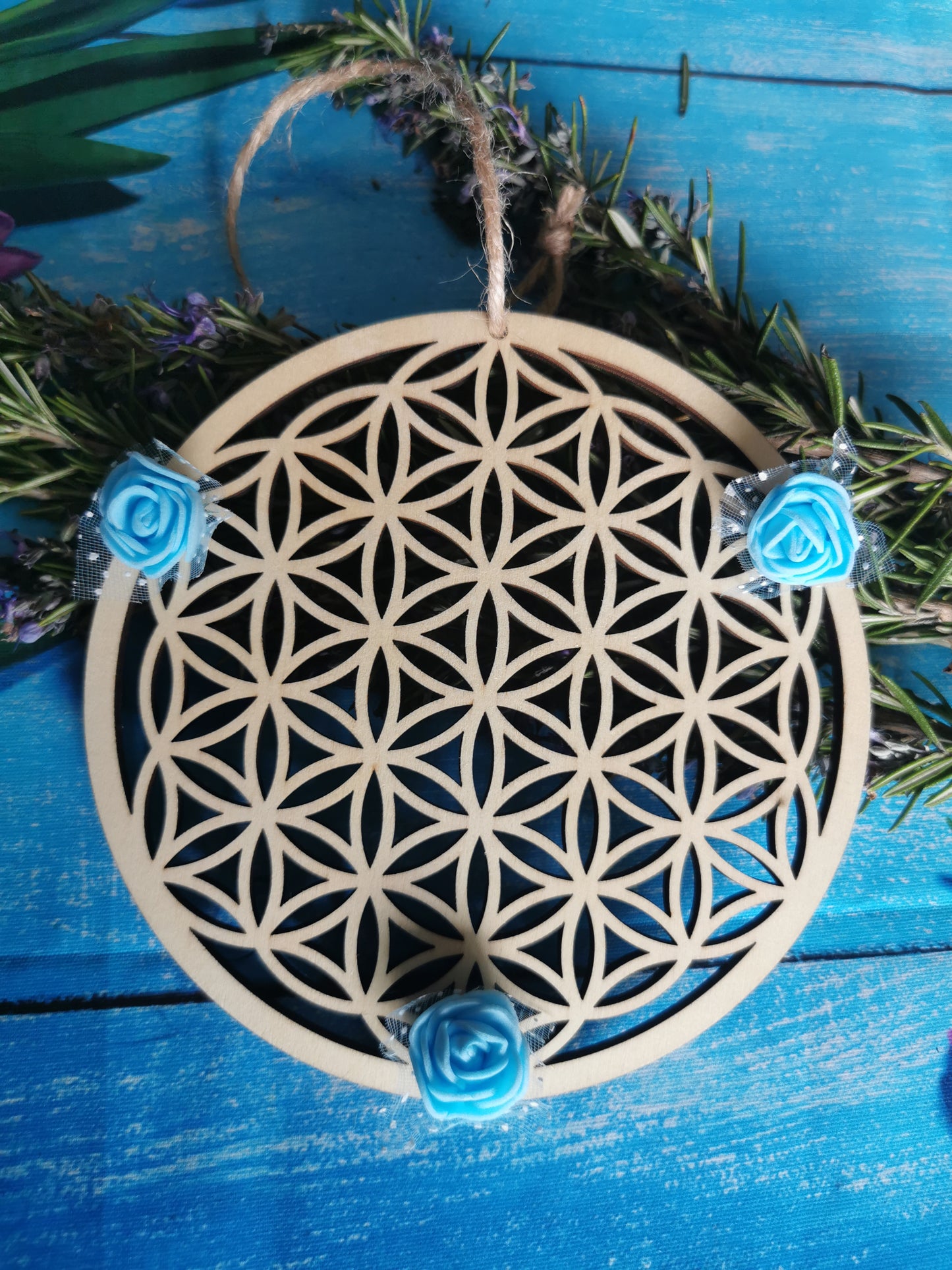 AURAFLOR Purification et apaisement de la maison bleu