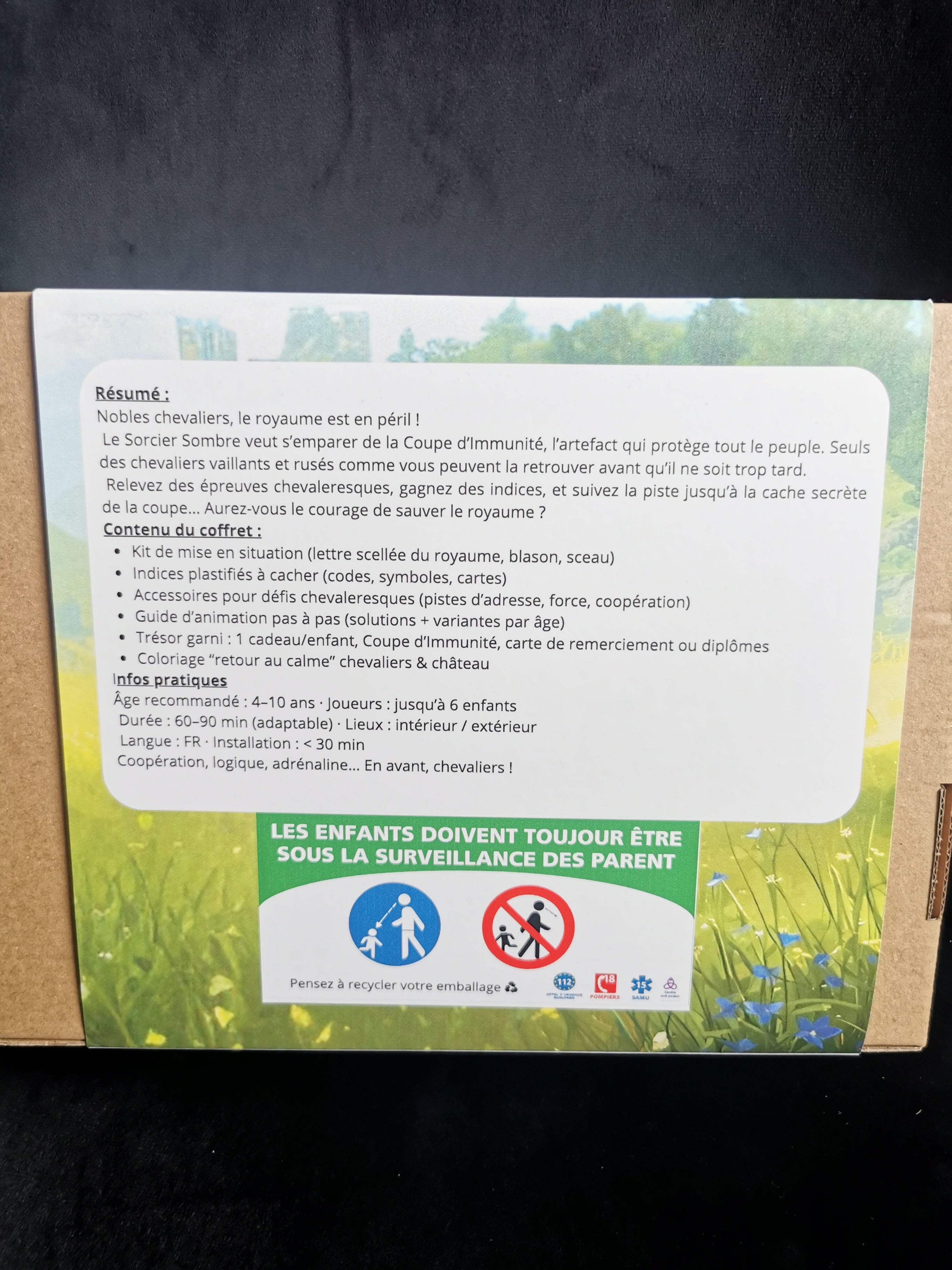La quête de Dristan Chasse au trésor chevaleresque