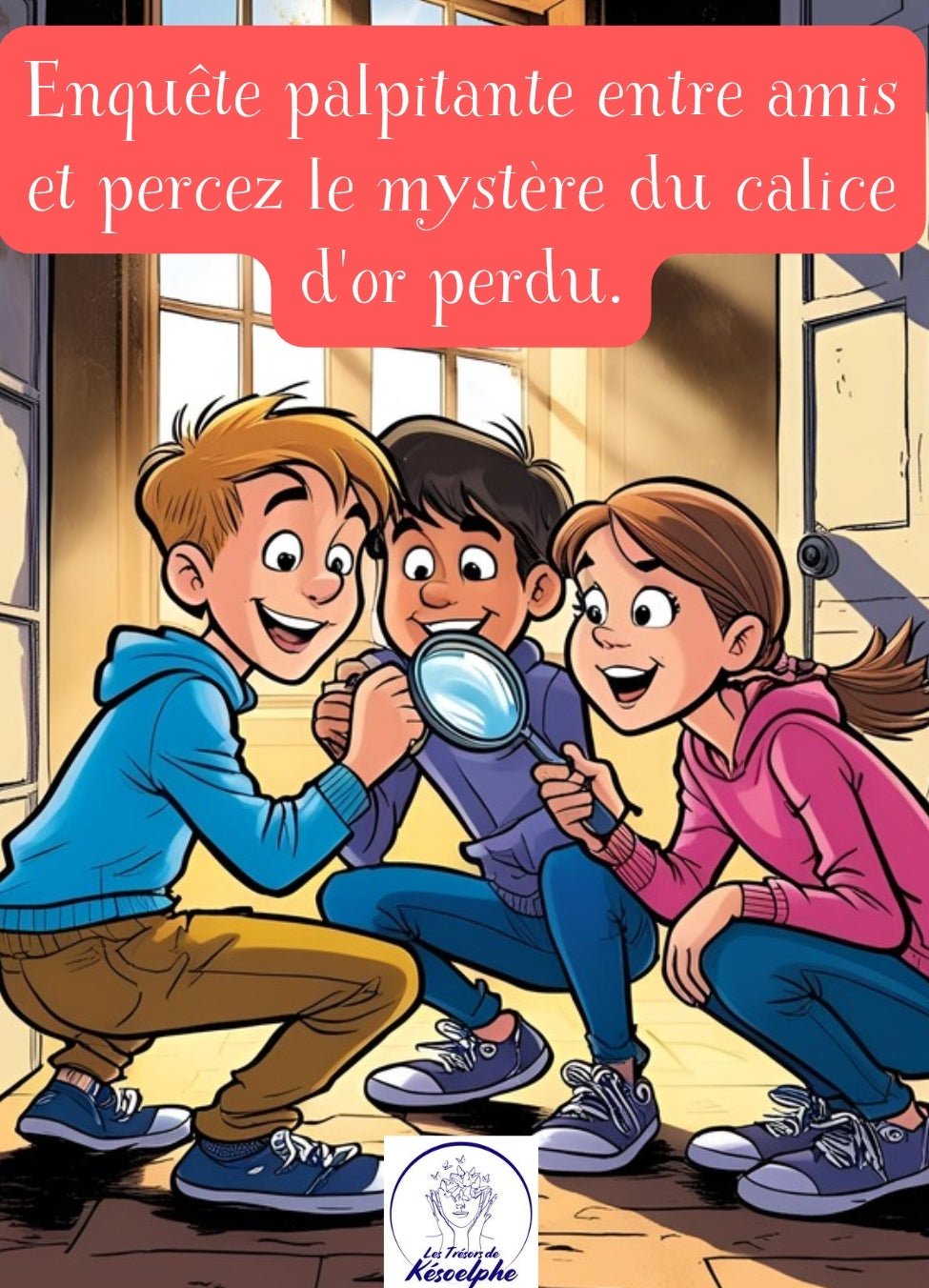 Image Plongez dans une aventure palpitante avec L'Enquête du Calice, un jeu immersif conçu pour les enfants de 9 à 12 ans !
