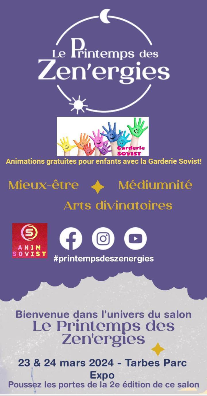 Venez au Salon du printemps des zen'énergies