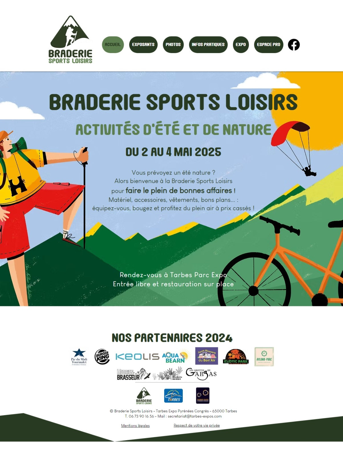 Garderie SOVIST à la Braderie des Sports d'Été