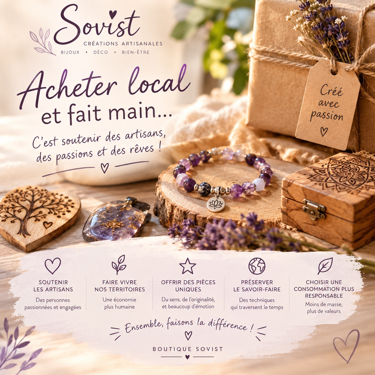 Acheter local et fait main : et si nos achats avaient plus de sens ?
