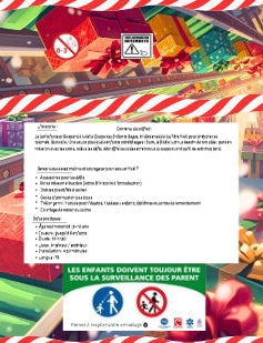 Kit Chasse au Trésor Sauvez Noël avec les Lutins dos