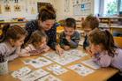Kit pédagogique personnalisé Écoles & Collectivités maitresse en classe