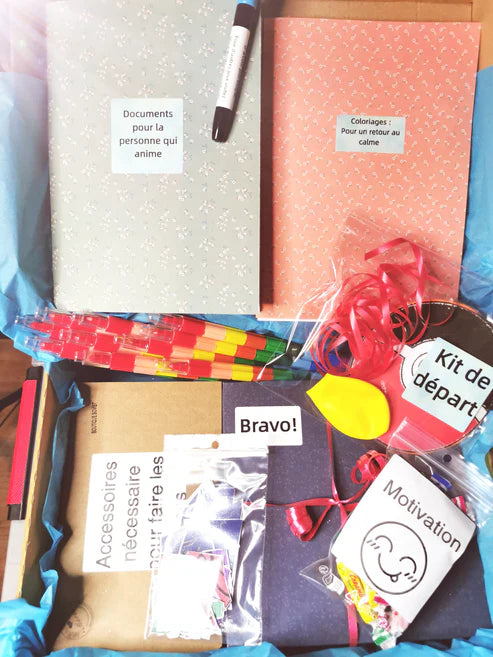 Exemple de coffret ouvert