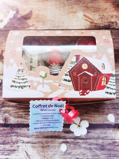 Coffret de Noël Thème Lectrice 