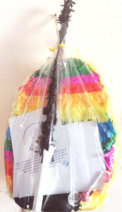 Pinata Forme Œufs de pâques multicolore F2