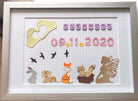 Cadre cadeau souvenirs de Naissance scrapbooking
