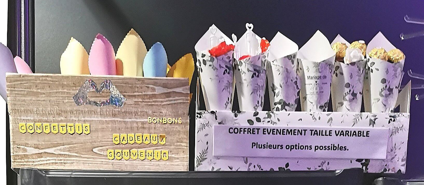 Coffret cônes personnalisé - BOUTIQUE SOVIST