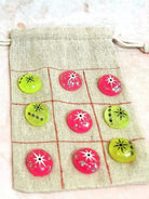 Jeu tic tac toe ou morpion original verre et résine