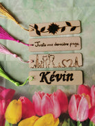 Marque page personnalisable en bois