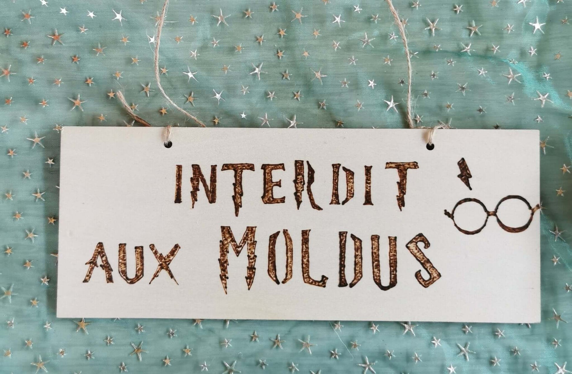 Plaque de décoration thème Interdit MOLDUS - BOUTIQUE SOVIST