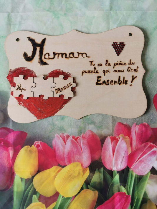 Plaque personnalisé pour maman - BOUTIQUE SOVIST