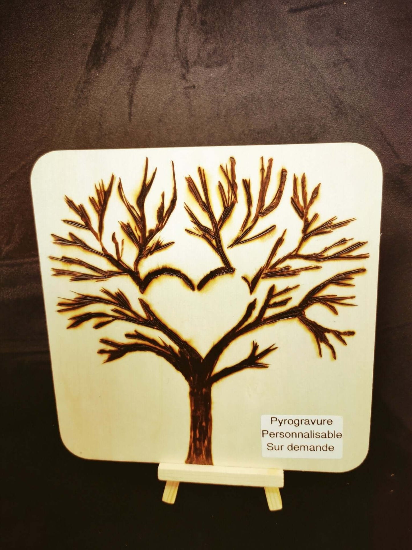 Plaquette inspiration arbre de vie - BOUTIQUE SOVIST