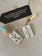 Porte-Clé Rune de Protection Futhark