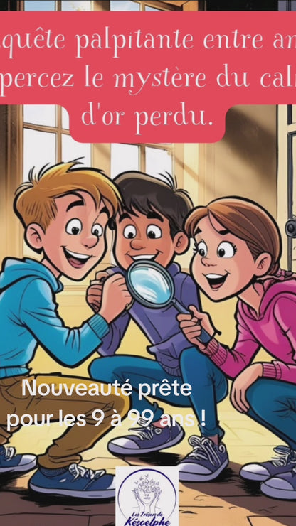 Enquête : Le mystère du Calice d'or perdu.
