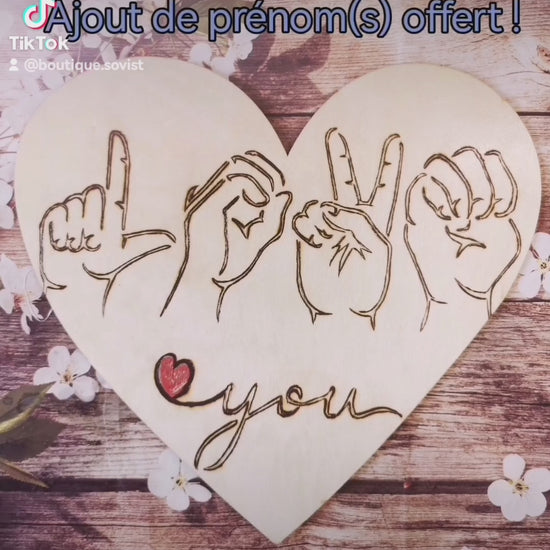 Video idées cadeau pyrogravé à la main 