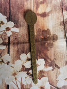 Marque-page vintage avec cabochon décoratif en résine