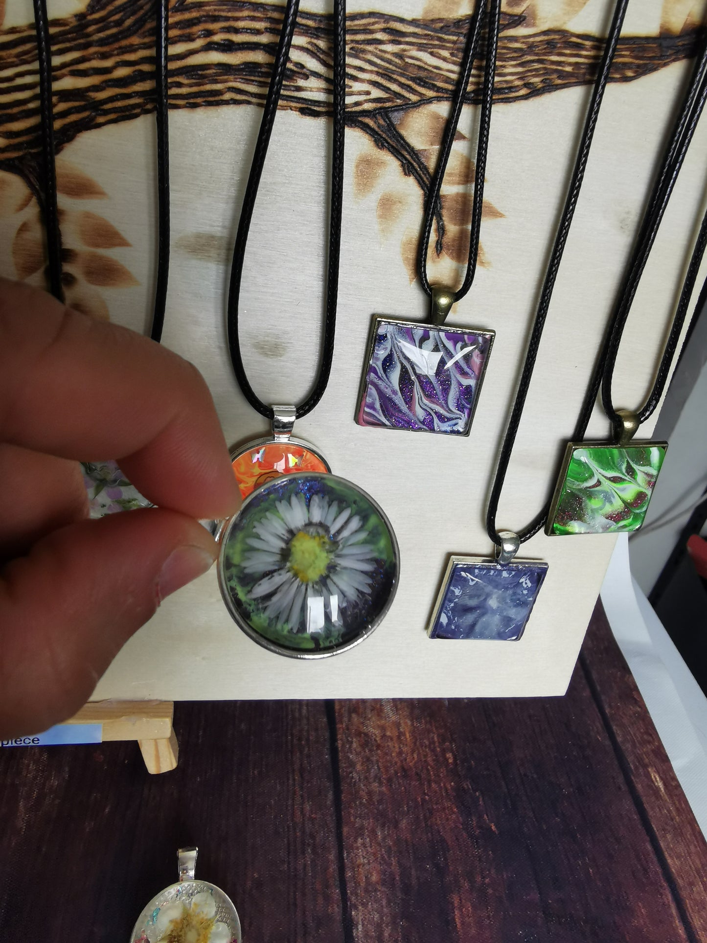 Pendentif résine ✨ LuminaArte ✨