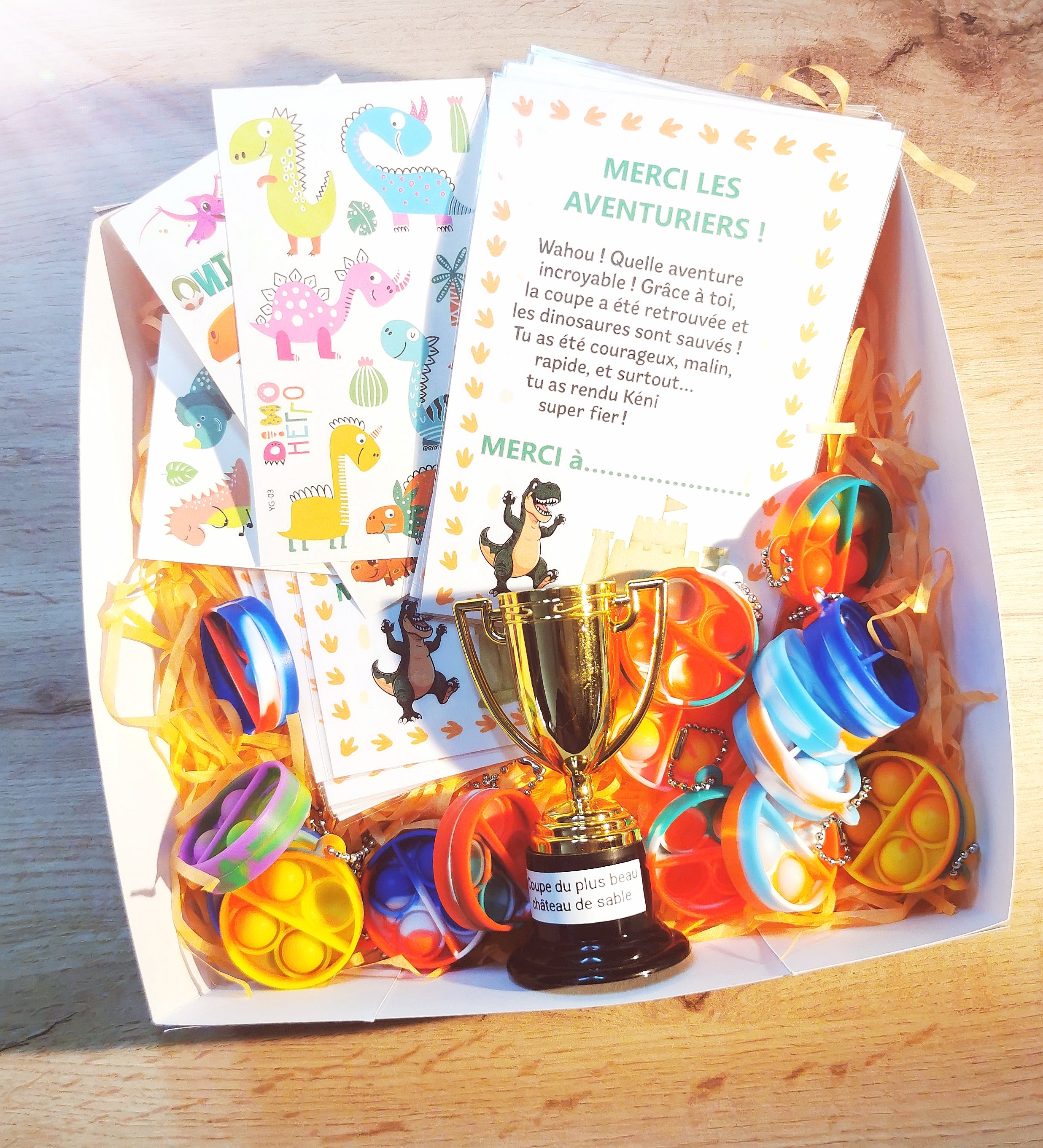 Chasse au Trésor La Coupe Perdue de Kéni le Tyrannosaure