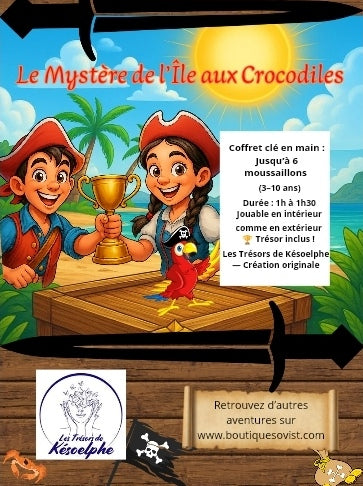Chasse au Trésor Pirate - Aventure Intérieure pour 6 Enfants