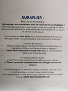AURAFLOR Purification et apaisement de la maison notice