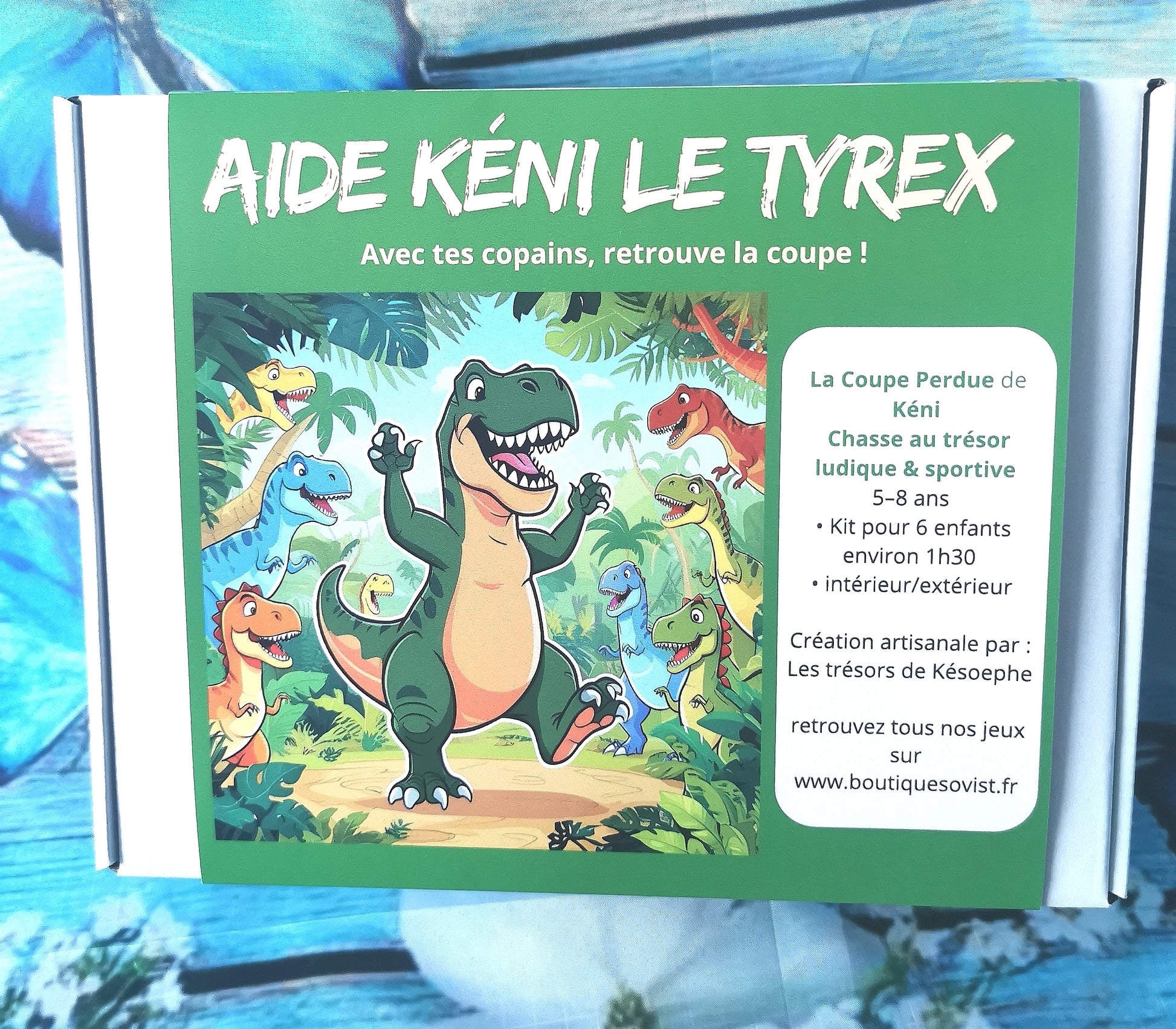 Chasse au Trésor La Coupe Perdue de Kéni le Tyrannosaure