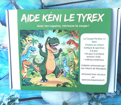 Chasse au Trésor La Coupe Perdue de Kéni le Tyrannosaure