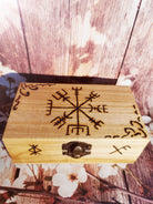 Coffret rituels Runique et de Protection Pyrogravé à la Main