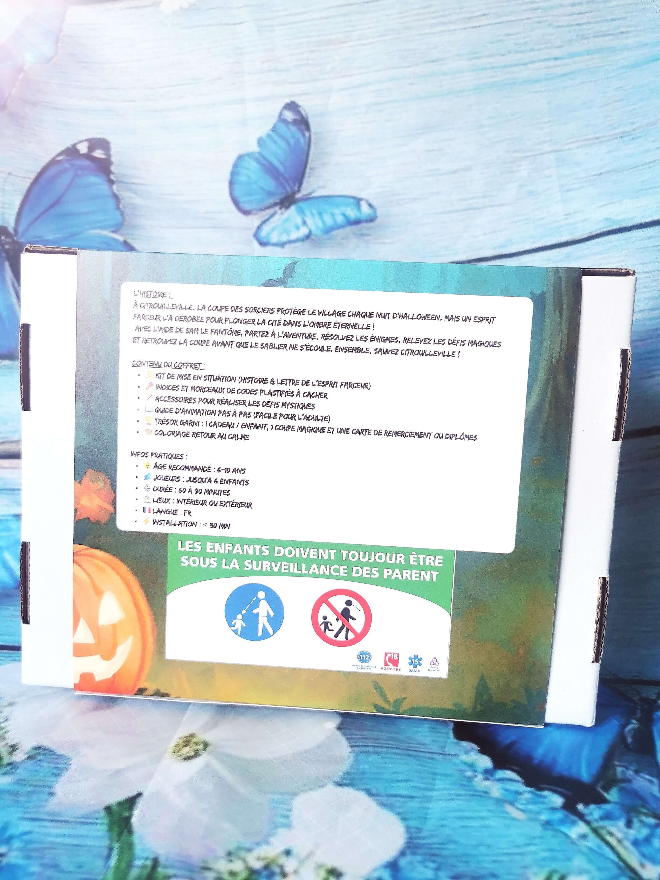 Chasse au Trésor Halloween 6 enfants - Sauvez Citrouilleville