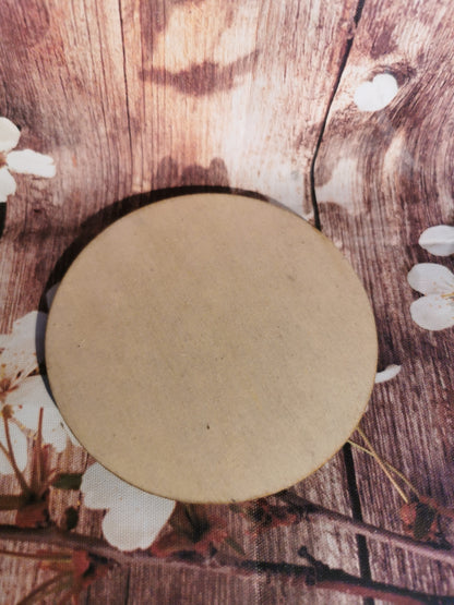 🧭 Disque Runique Pyrogravé – Vegvisir