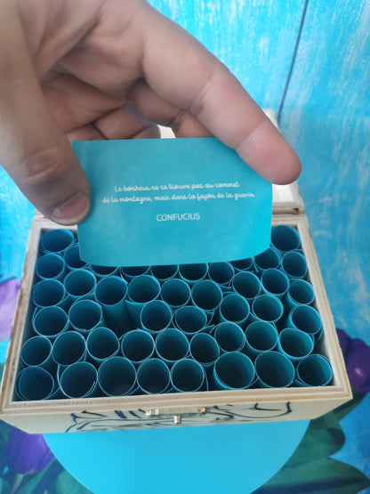 Coffret 52 Mantras Cadeau Idéal pour booster le mental