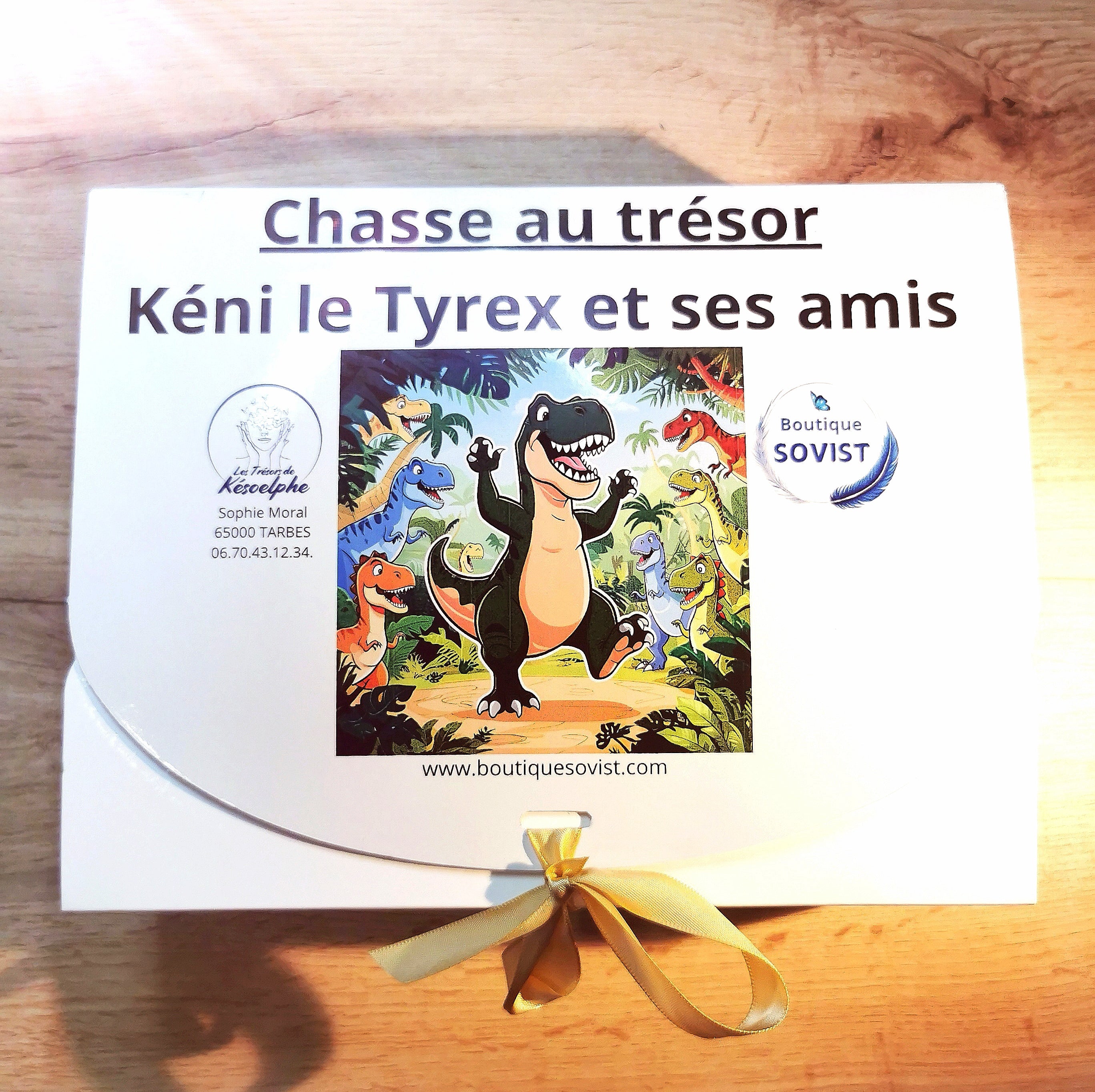 Chasse au Trésor La Coupe Perdue de Kéni le Tyrannosaure