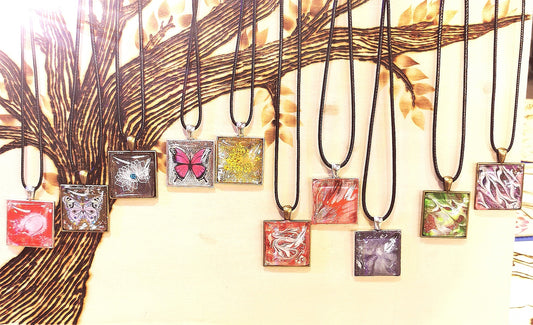 Pendentif résine ✨ LuminaArte ✨