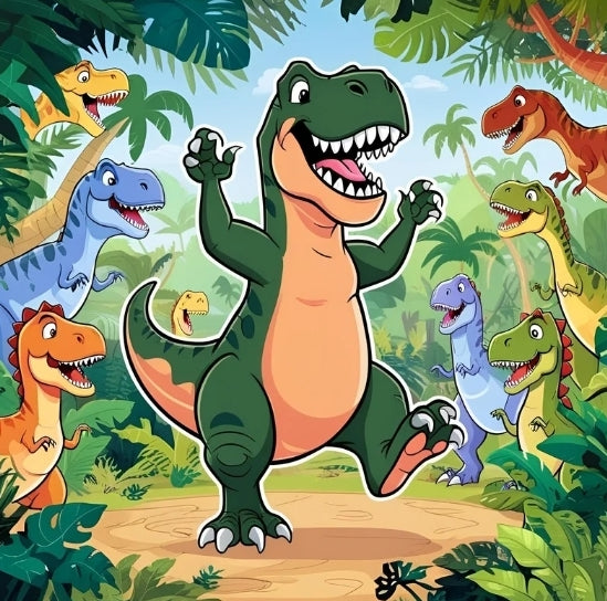 Chasse au Trésor La Coupe Perdue de Kéni le Tyrannosaure