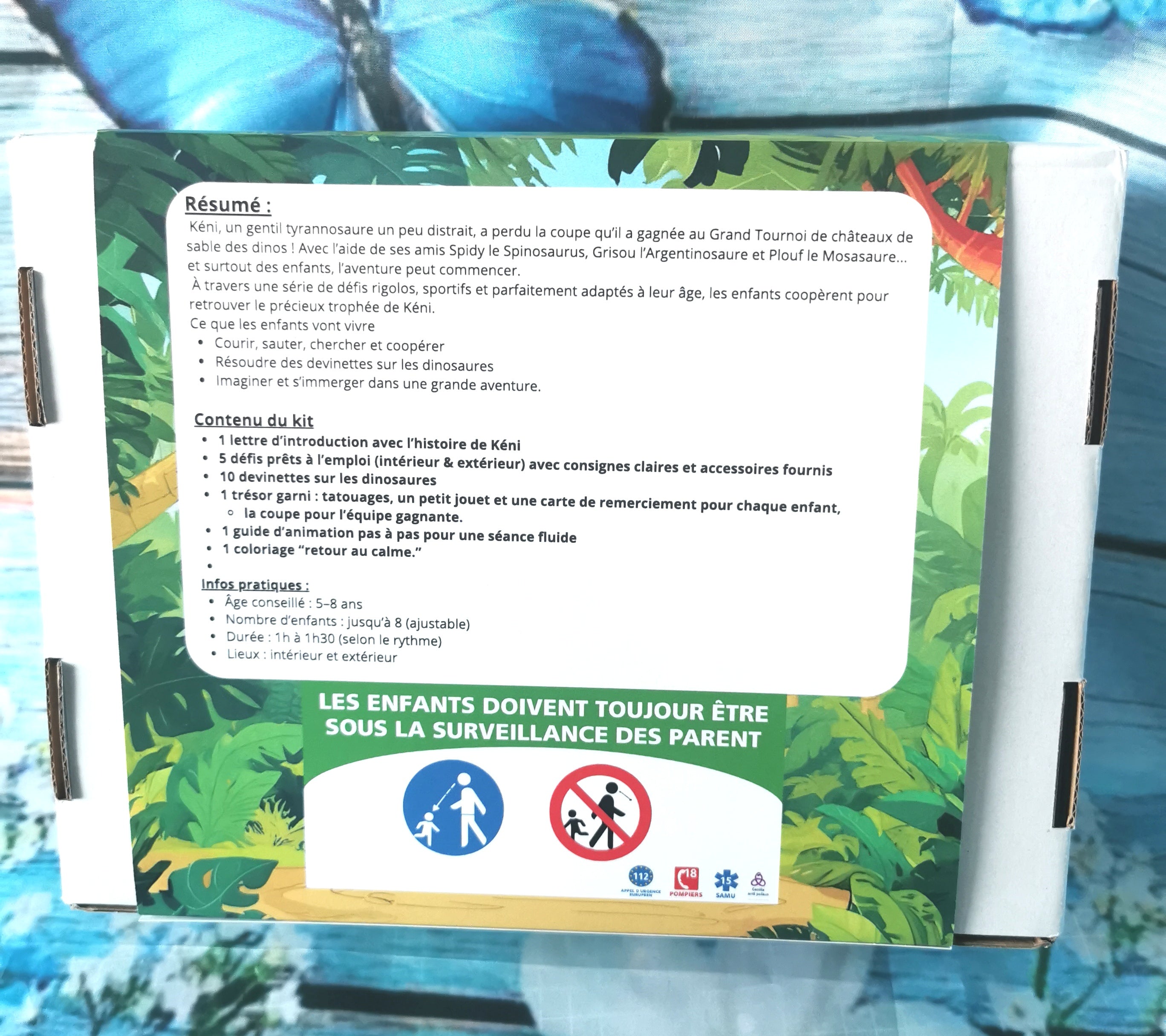Chasse au Trésor La Coupe Perdue de Kéni le Tyrannosaure