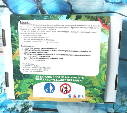 Chasse au Trésor La Coupe Perdue de Kéni le Tyrannosaure