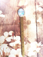 Marque page Océan Mystique résine et métal