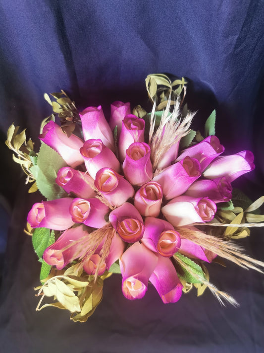 Idées Bouquets de Roses en Bois de Tilleul pour Mariage - Éternel et Personnalisable