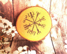 Bouclier Nordique Ægishjálmur symbole ancestral 